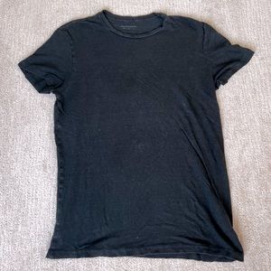 All Saints Mens black t shirt size small